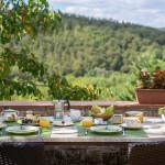 Breakfast at B&B Il Forno near Panzano in Chianti