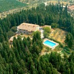 Il Cascino holiday apartments at Montefioralle in Chianti