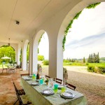 Tuscany Villa Rental Loggia